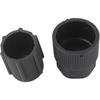 Universal Air Conditioning Service Cap Set Compatible with Most Vehicles AC Charging Port Cover for Car Maintenance and Repair