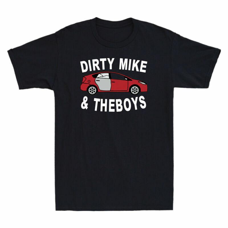 Sleeve Short Unisexs Cotton TShirt Dirty Red And The Funny Mike Car Boys
