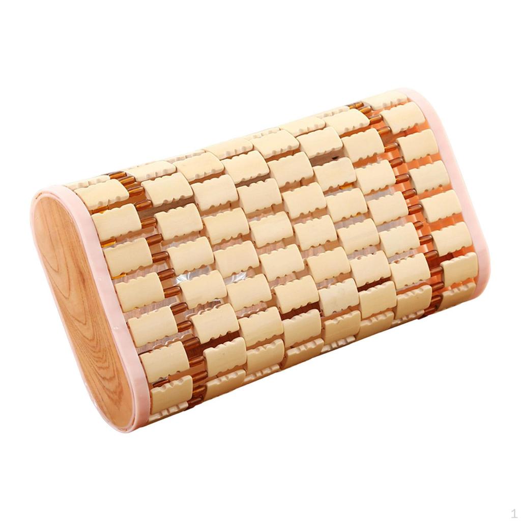 Bamboo Headrest Pillow Sauna Neck Rest for Adults Chinese SPA Comfortable Backrest and