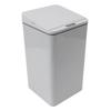 Desktop Sensor Trash Can USB Charging Foldable Lid 9L Intelligent Induction Garbage Bin for Bedroom