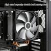 Пластиковый серверный вентилятор 18025 DC12V 18V с двойным шарикоподшипником для приложений, требующих низкого уровня шума и высокой производительности охлаждения