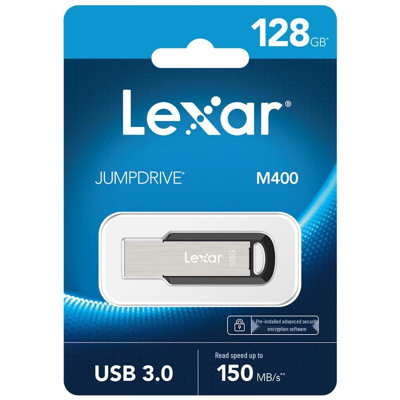 Lexar M400 128 ГБ USB 3.0 Металлический USB-накопитель