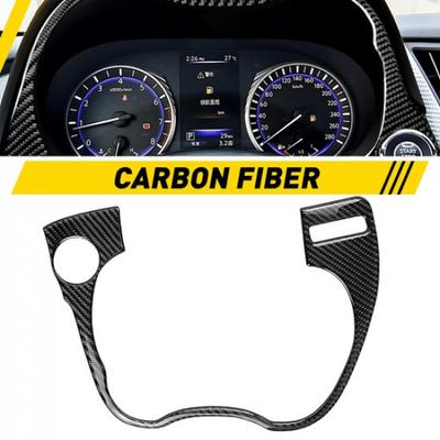 Driver Side Dashboard Frame Cover Trim Carbon Fiber For Infiniti Q50 2014-