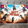 Party Backdrop Road Motorcycle Decorating Spaces Serves Photo Background Decor Front Door Decor
