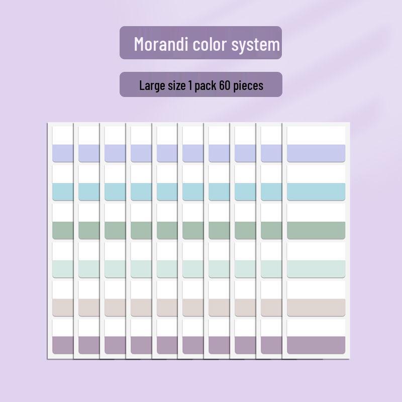 Флуоресцентные самоклеящиеся закладки для письма с сильной адгезией