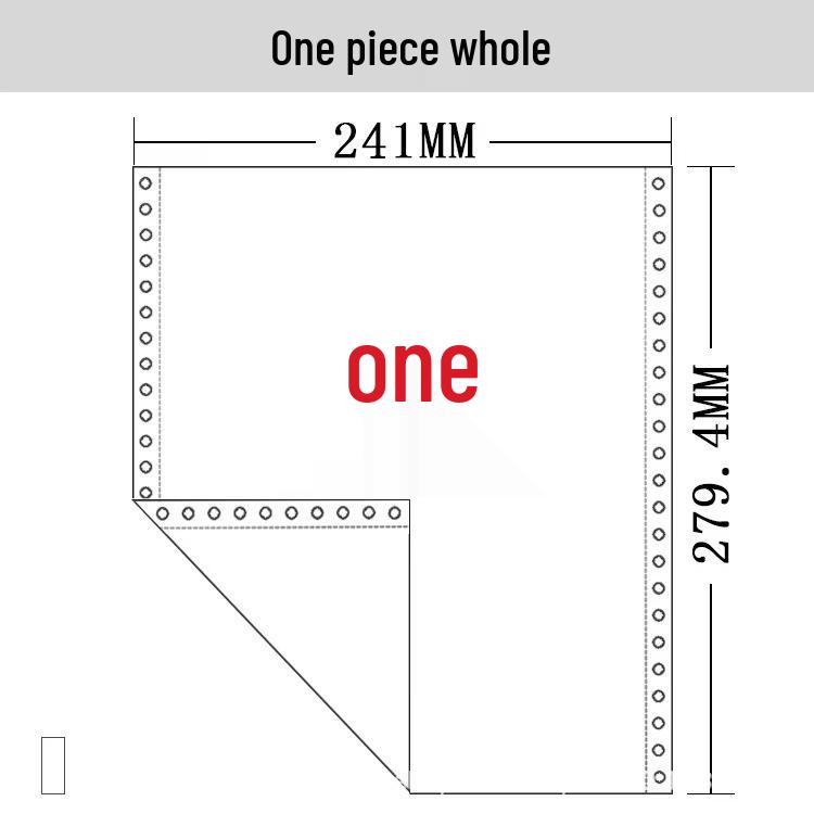 241-Pin Dot Matrix Printer Paper: Triplicate, Two-Part, Four-Part & Five-Part Invoices/Delivery Notes