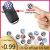 2026 Новые Для VOLKSWAGEN VW 5/10 шт. 14 мм Наклейки-Эмблемы на Ключ Автомобиля Автоматический Контроль Логотипы на Ключ Для Volkswagen VW Golf Tiguan Jetta