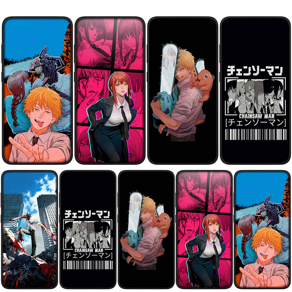 Чехол для iPhone 17 16 15 Xiaomi Poco Redmi Note 14 13 12 11 Pro Max Samsung Galaxy S25 S24 S23 OPPO Huawei Tatsuki Fujimoto Chainsaw Man Чехол для телефона