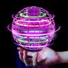 Tikduck Flying Ball Gyro Flying Light Ball Toy Парящий Бумеранг Spinner Вращение с RGB подсветкой USB перезаряжаемый мини-дрон для детей и взрослых Популярный