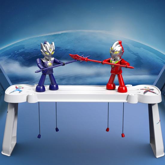 1 комплект, деревянная шарнирная мужская боевая игрушка ручной работы, бамбуковые куклы для фехтования, ультра-человеческая битва, настольная игра, взаимодействие родителей и детей