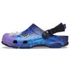 Classic All Terrain Space Jam II EVA Lightweight and Comfortable Hole Shoes for Men and Women In Black and Purple