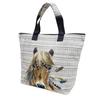 Tote Large Large Tote Horse Made In Shoulder Large and Light [Lucie Dancette] Bag, Capacity, Bag/zip Top, Pattern, Japan, Bag,
