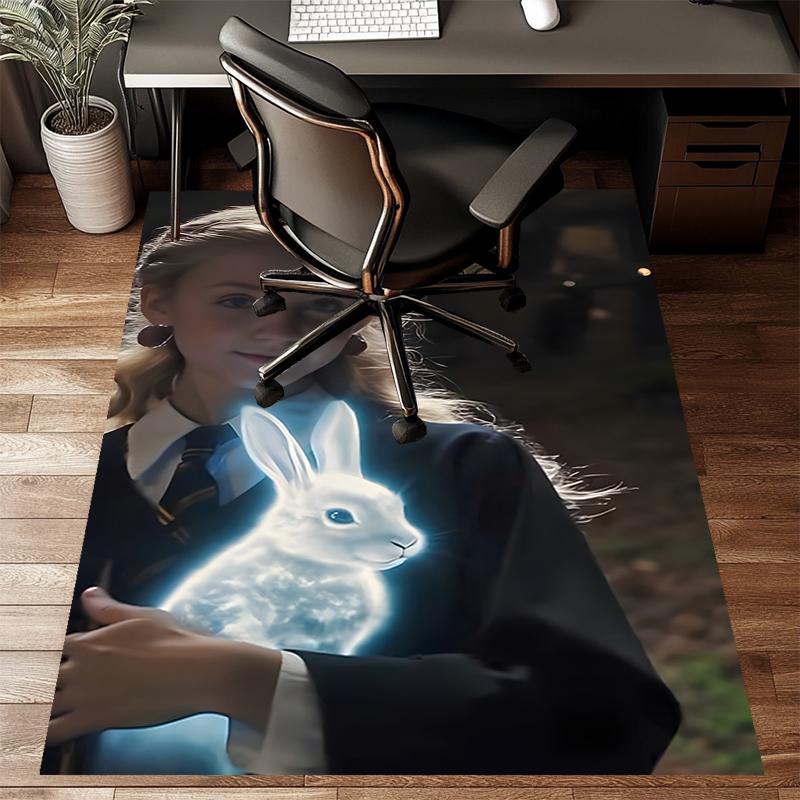 1pc Hogwarts7 Design Printed Area Rug Carpet for Bedroom Living Room Home Decor Rugs Mat Non Slip Mat Rug for Bedside