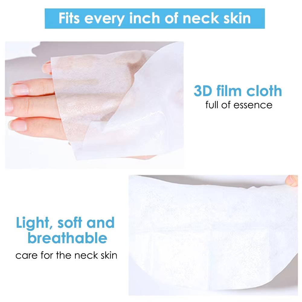 Маска-пленка для шеи с коллагеном из козьего молока для укрепления и омоложения кожи