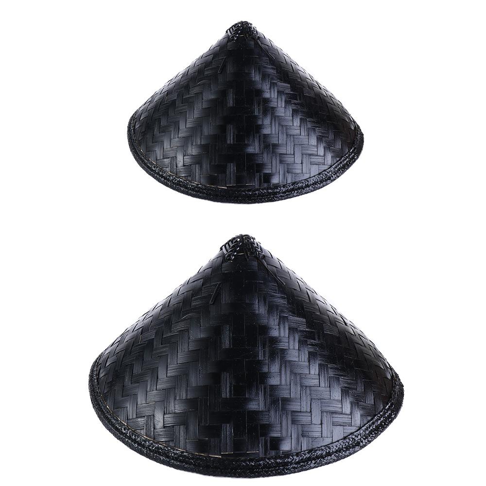 Hats Japanese Cosplay Hats Tourism Rain Caps Weave Straw Hats Bamboo Rattan Hats Men Fisherman Hats