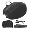 1 Pair Motorcycle Saddle Bag 600D Oxford Cloth Large Capacity Multi Purpose Motorcycle Side Bags Black