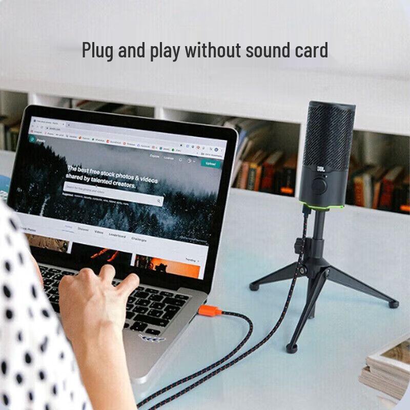 JBL Quantum Stream USB Condenser Microphone CN plug (adapter included) (CN version)