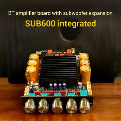 300 Вт x 2 TPA3255 Двухканальный Сабвуфер Регулировка Басов Цифровой Усилитель Звука Модуль Платы