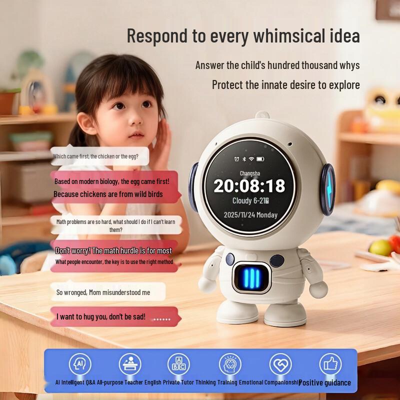 Игрушка-чат-бот Doubao AI: Настольный робот-компаньон DeepSeek для детей
