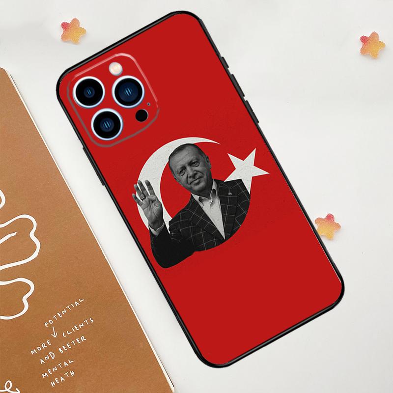 Турция Реджеп Тайип Эрдоган Чехол для телефона для iPhone 17 Pro Max 11 14 15 16 Pro Max 12 13 mini 16 Plus 16e 17 Air Funda