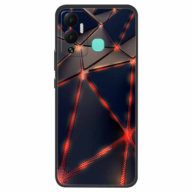 Для Infinix Hot 12 Play NFC Чехол X6816D Ударопрочный Силиконовый Мягкий TPU Чехол для Телефона для Infinix hot12 play NFC Чехол Бампер Funda
