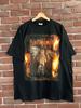 SATYRICON 1996 NEMESIS DIVINA Винтажная Черная Металлическая Группа Футболка НОВАЯ XL ЧЕРНАЯ Унисекс Футболка