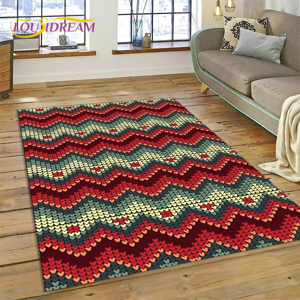 Последний скандинавский турецкий ковер в стиле Богемия Кельт для гостиной, спальни, домашнего декора, напольный коврик, нескользящее украшение для дивана, коврик для двери