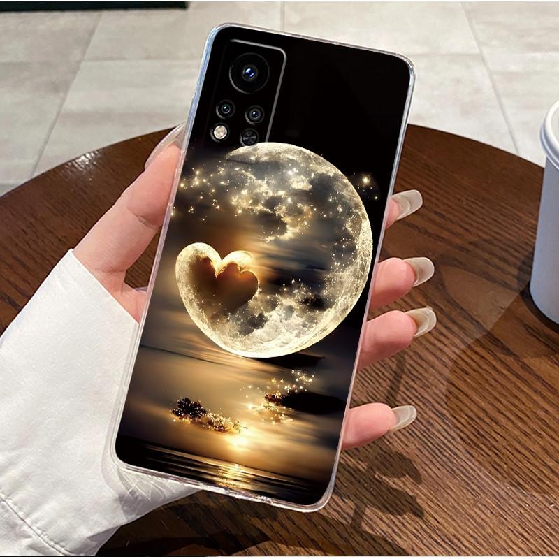 Forest, Snow Mountain Pattern Phone Cover For Infinix Note 12i 2022 Jelly Color Clear Case Soft TPU Shockproof Protective Casing