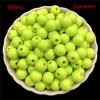 Home Party Supplies Findings DIY Crafts Handmade Material Jewelry Accessories Acrylic Loose Beads 500PCS Soild Color 4mm For Jewelry Making