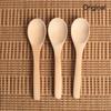 3 PCS DIY Soup Kitchen Jam Scoop Bamboo Spoon Wooden Cooking Utensil