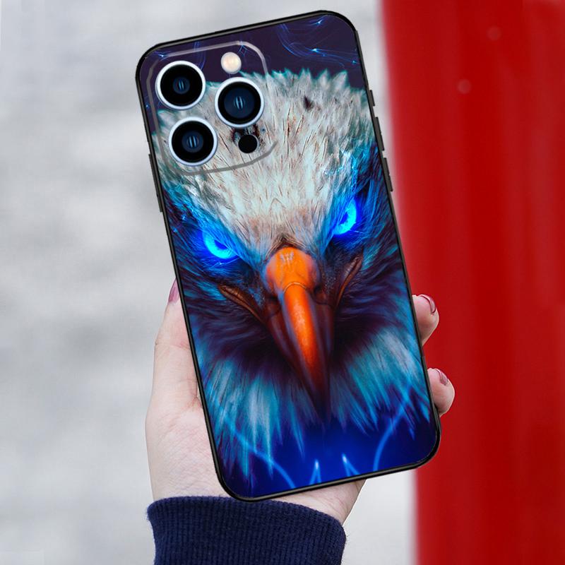 Чехол для телефона American Eagle Для iPhone 16 Pro 15 Pro 12 13 Mini 11 14 Pro Max XR 16 15 Plus 16e Обложка Coque