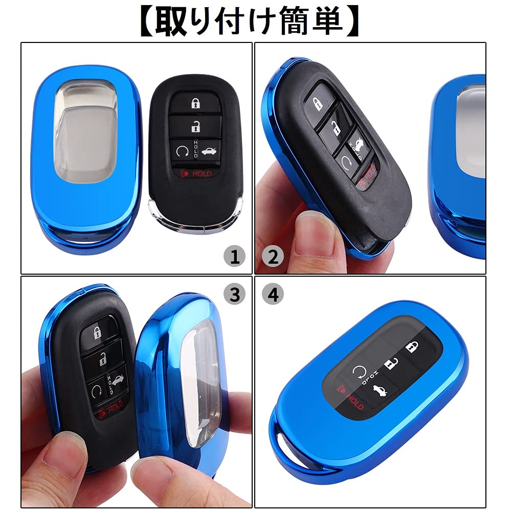 [YANMW] N-BOX JF5 JF6 N-BOX Custom Чехол для ключа ZR-V Civic Vezel Чехол для ключа Совместимый