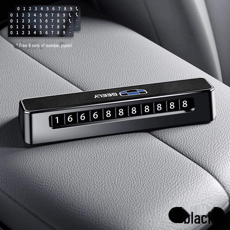 Автомобильная табличка для мобильного телефона Geely: Boyue L, Xingyue, Dihao, Binyue, 2024 Украшения для номерных знаков и автомобильные аксессуары.