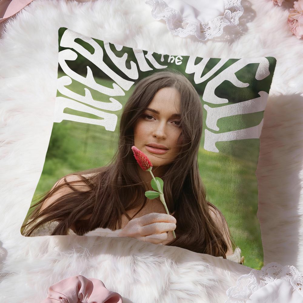k-Kacey Musgraves Cushion Cover Premium Comfort Reversible Pillow Cove -Two in One Design for Any Room & Car Interior