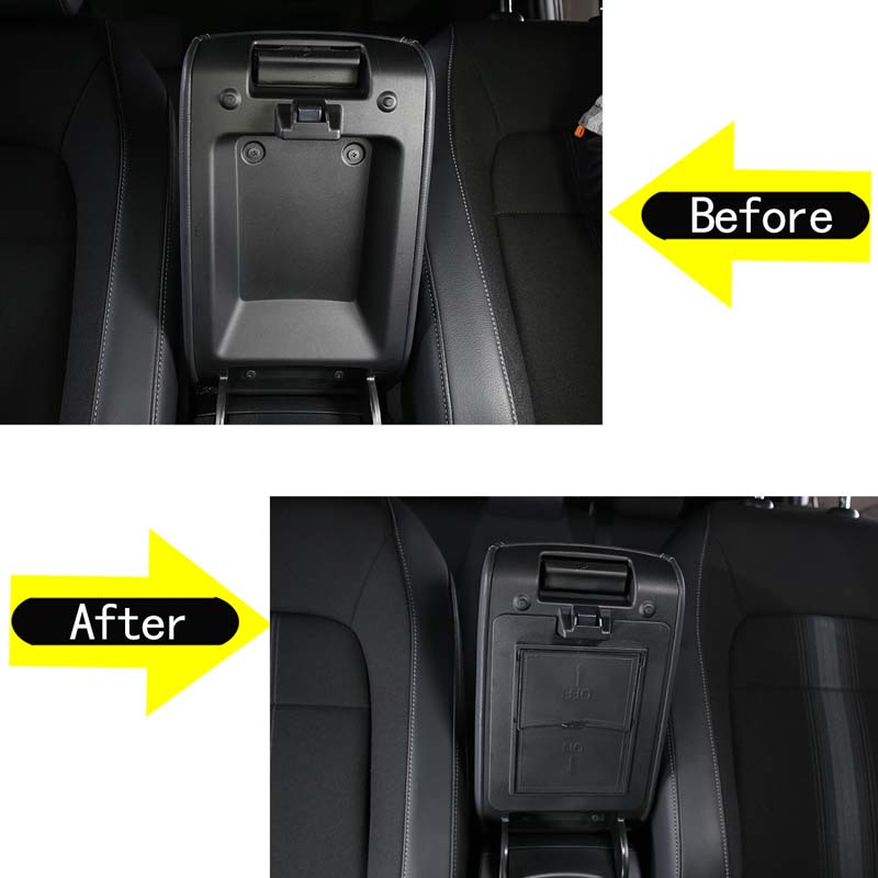 ABS черный автомобильный подлокотник с центральным управлением, скрытый ящик для хранения конфиденциальности для Honda Civic 2022, автоматический интерьер
