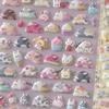 Каваи Мультяшные 3D Наклейки с Привидениями и Животными для Скрапбукинга и DIY Декора