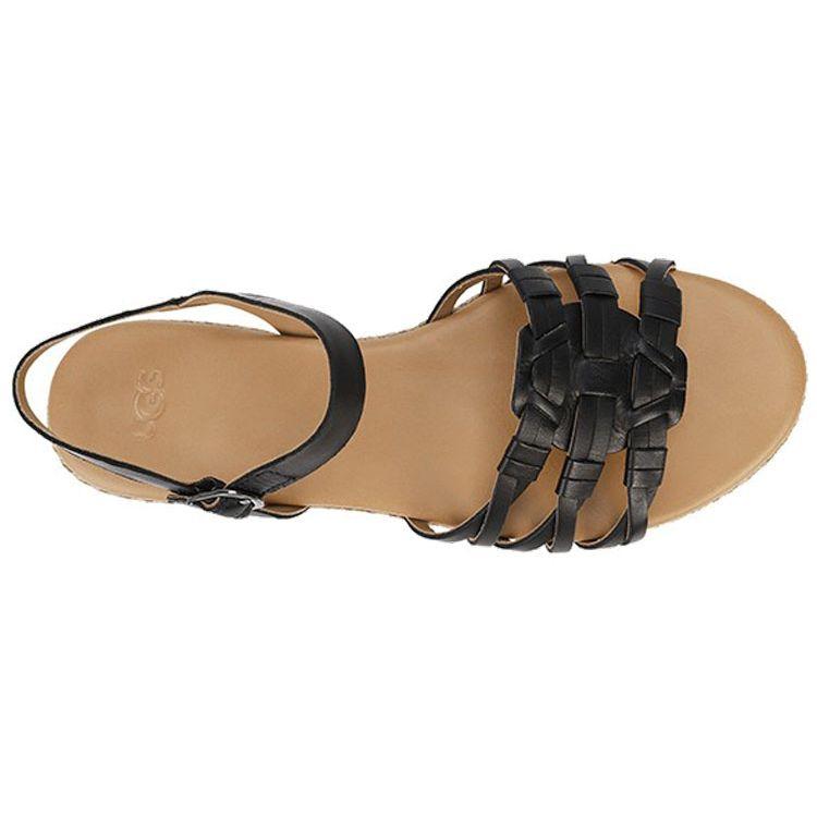 UGG Женские черные сандалии Larisa 1014950-BLK