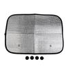 RV Door Shade Cover RV Vent Covers Long-lasting Performance Privacy Protection Total Blackout Aluminum Film For Camper