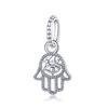 Подвески из серебра 925 пробы подходят для браслета Diy Earth Heart Tree Star Family Fatima для изготовления кулонов и ожерелья