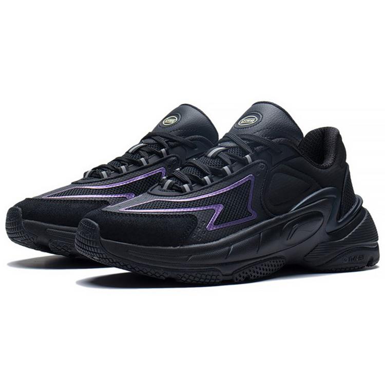 Повседневная обувь Li Ning Женская Низкая Черная AGCS266-1
