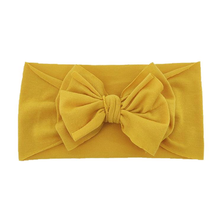 PL Newborn Infant Baby Headband Big Bow Headband Baby Girl Headbands Baby Knotted Bow Headwear