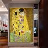 Gustav Klimt Vintage Art Canvas Painting Famous Artwork Abstract Posters and Prints Wall Pictures for Living Room Home Decor