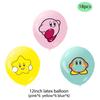 44pcs Kirby Star-Themed Party Decorations Includes Banner Cake Topper, Balloon