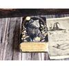 Кожаный журнал Волшебник заклинаний Кошачья книга Пустая тетрадь магии Книга теней Викканская языческая гримуарная книга для путешествий Альбом для рисования