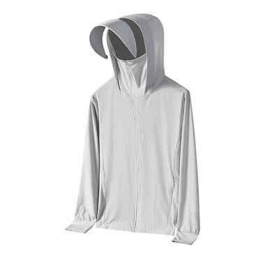 8XL солнцезащитная одежда из ледяного шелка, кожаное пальто, куртки мужские, весна/лето, с капюшоном, тонкие дышащие, свободные размеры, спортивные и повседневные