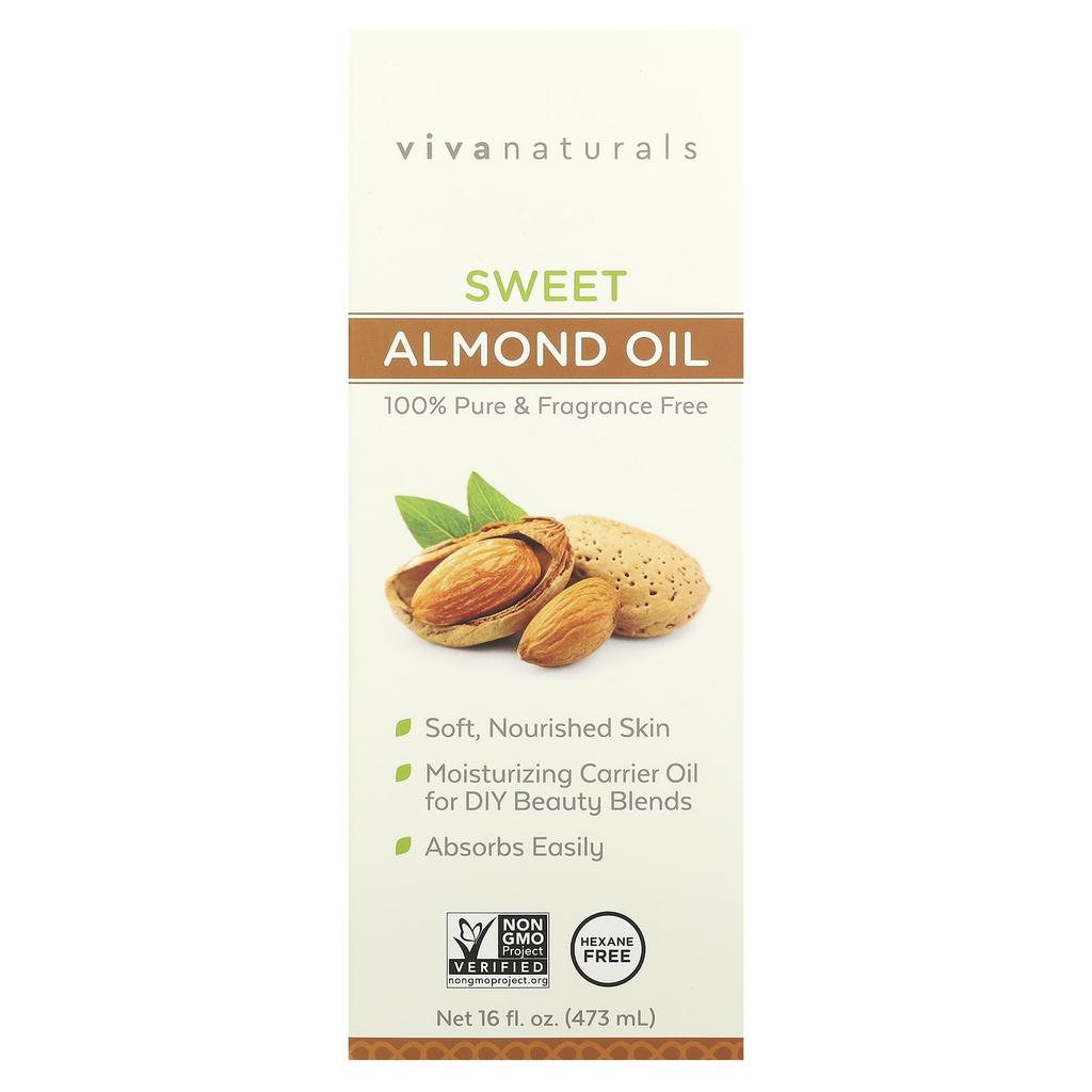 Sweet Almond Oil, 473Ml(16Fl Oz)