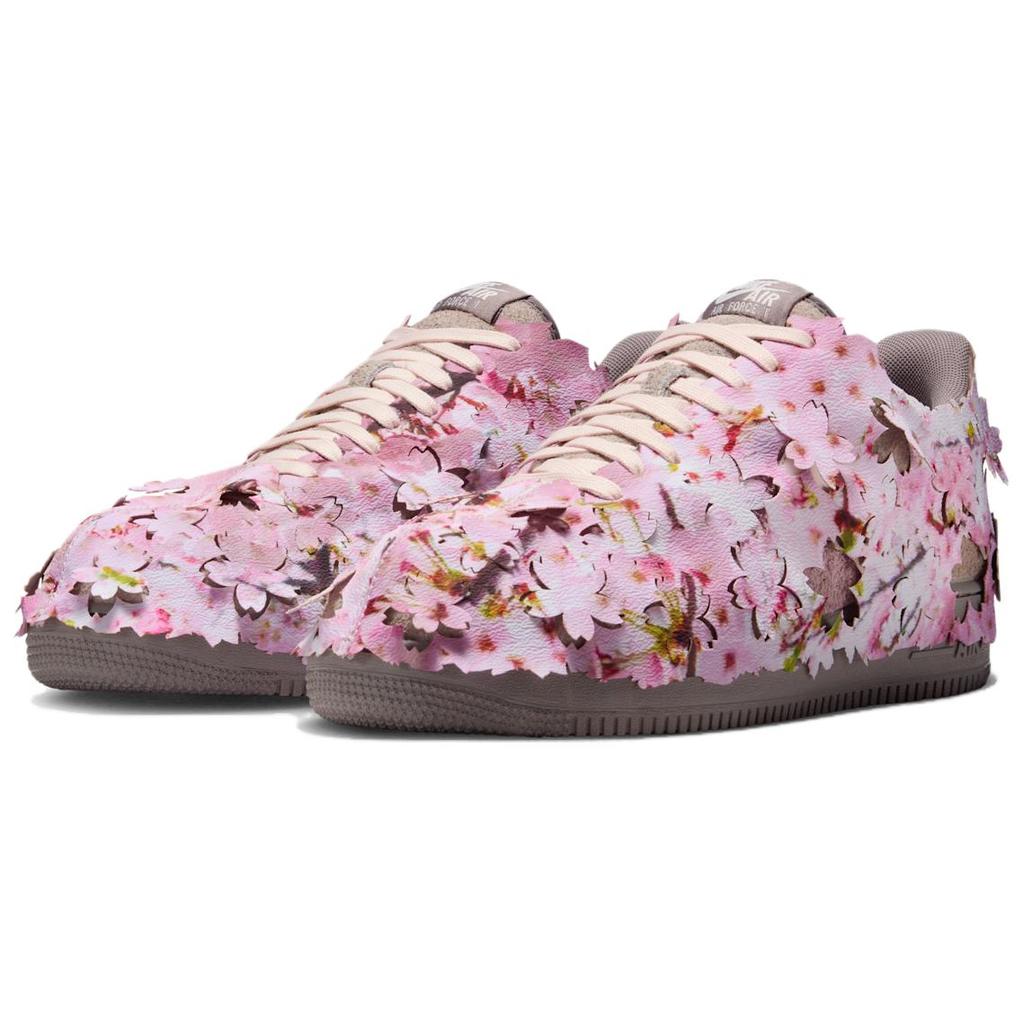 Nike Кроссовки Air Force 1 для скейтбординга Мужские Серый Розовый IQ3472-298