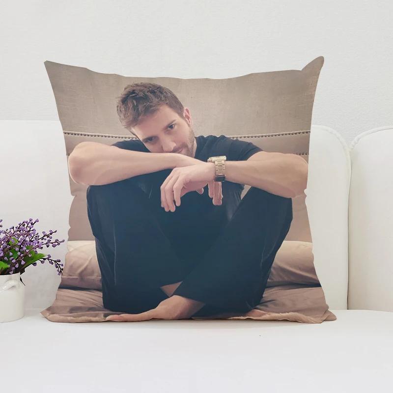 Наволочка 40x40см с двусторонним принтом P-Pablo Alboran, Чехол для диванной подушки, Поясничная подушка для стула, Подушка для кровати, Подарок для дома