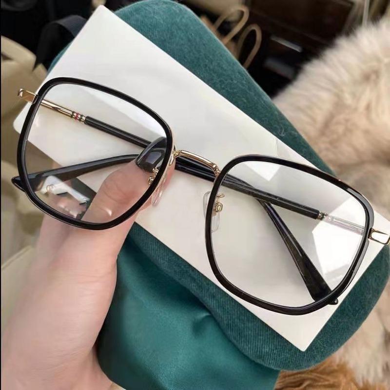 Anti Radiation Pochromic Eyeglass for Women/Men Replaceable Lens Eyeglasses Frames Retro Aesthetic Glasses