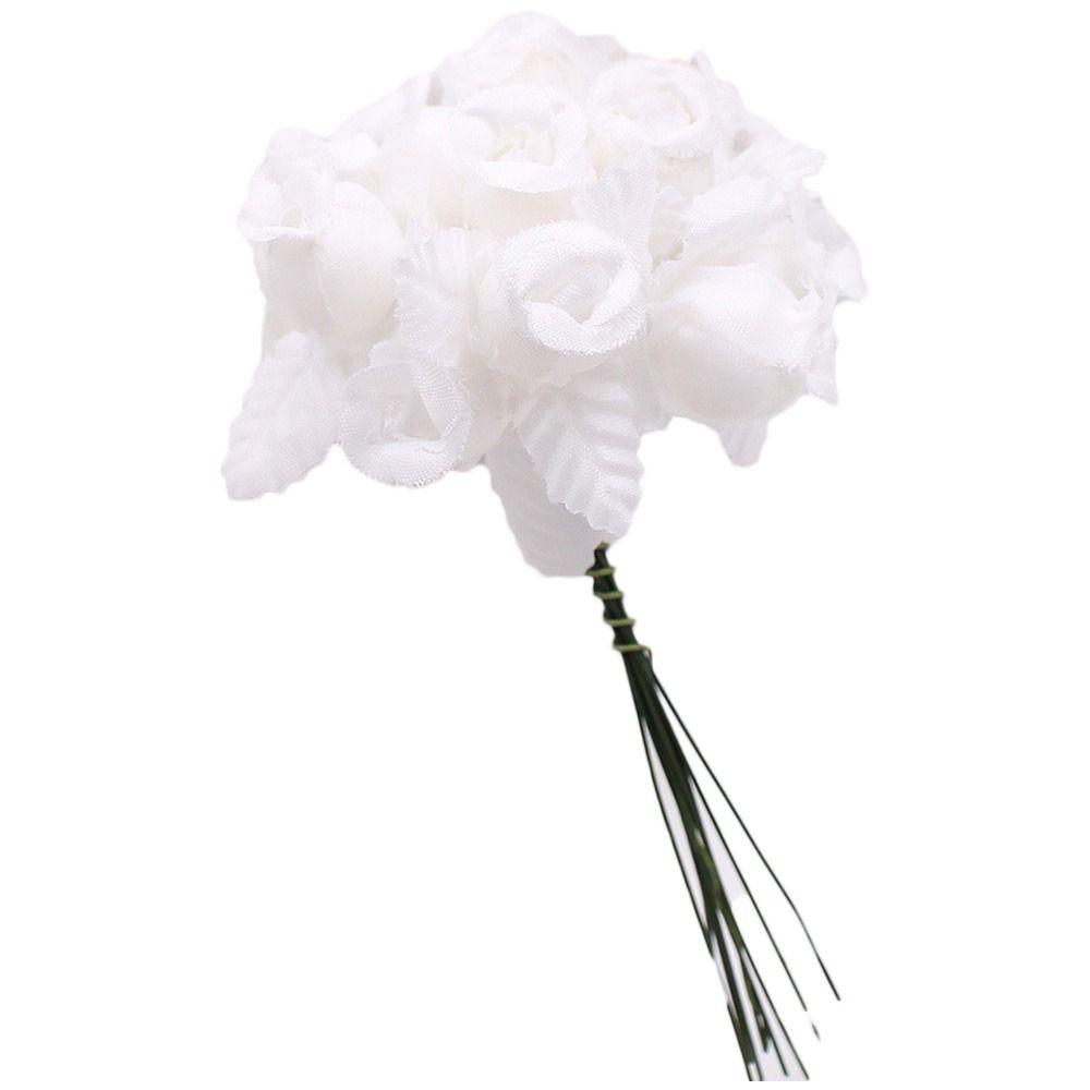 DIY Table Chair Decor Artificial Rose 12-Heads Stems Artificial Flowers Fake Flower Flowers Combo